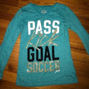 Shirt from justice Juniors size 12*******
